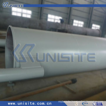 dredger structure steel tube with flanges (USC-4-012)